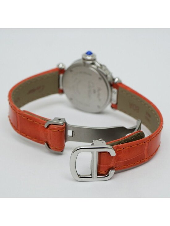Cartier Miss Pasha Silver Dial SS Quartz Watch Polished main image 5